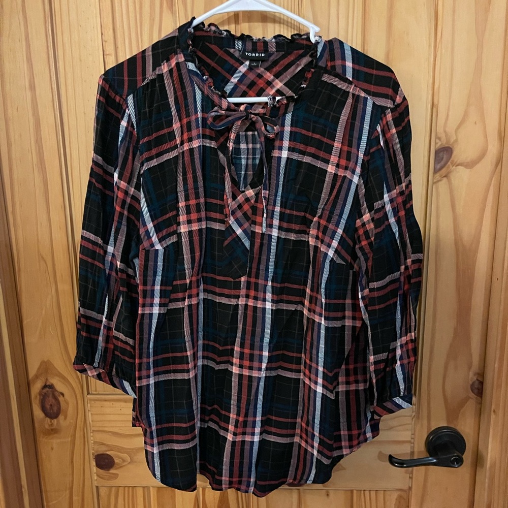 Torrid Peasant Blouse